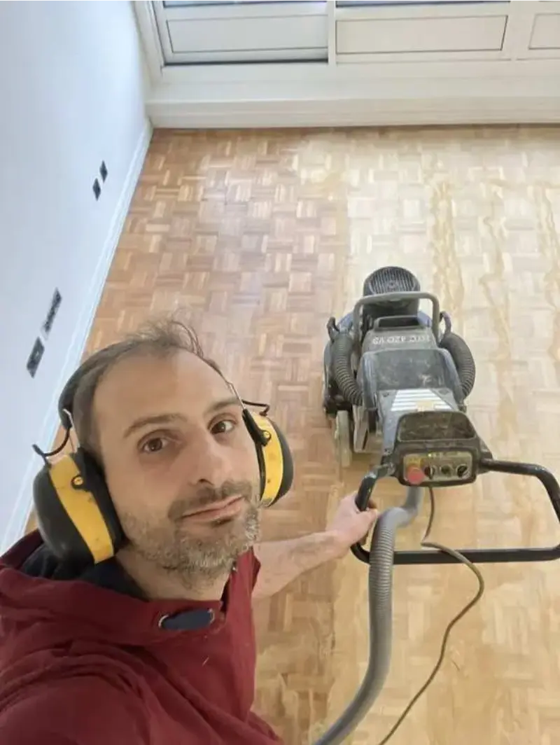 François Gaillard, artisan parqueteur à Vanves